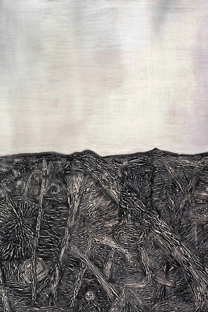 David Goldes. Under the sheltering sky, 2024. Courtesy of Dreamsong Gallery