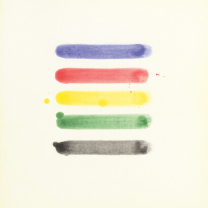 Tom Marioni, Down to Earth, color spit bite aquatint, image size: 20½ x 17", paper size: 28 x 22½", edition 20. Published by Crown Point Press, San Francisco, CA. Courtesy of Crown Point Press