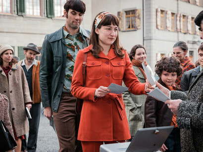 Una scena di 'Die Gottliche Ordnung'