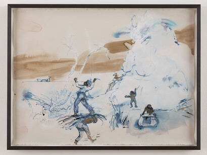 Kara Walker, Untitled, 2014, Watercolor on paper, 22 x 30 inches (55.9 x 76.2 cm). © Kara Walker; courtesy of Sikkema Jenkins & Co., New York