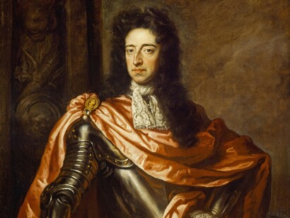 Godfrey Kneller, Ritratto di Guglielmo III, 1690 circa, dettaglio. National Gallery of Scotland, UK