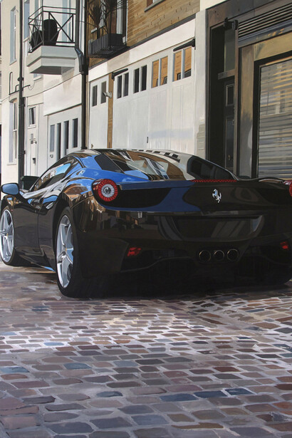 Luis Perez, Queen's Gate Palace Mews Ferrari 458