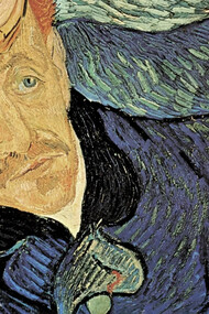 Vincent van Gogh, Retrato del doctor Gachet (detalle), 1890