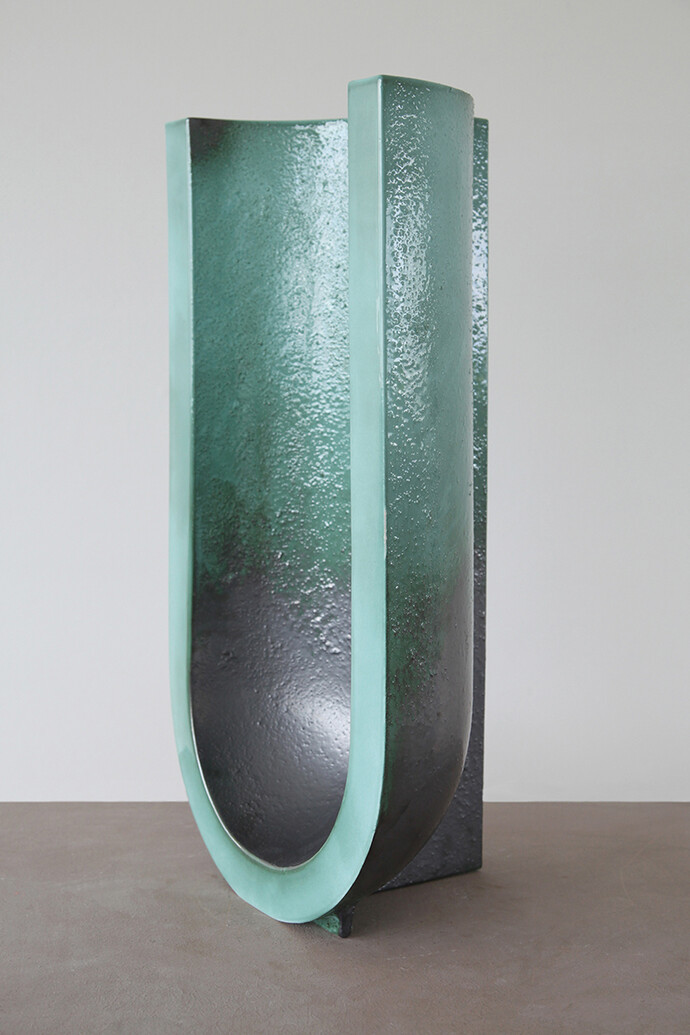 Davide Balliano, ‘Untitled’, 2014, Ceramic, 27 1/2 x 13 3/4 x 9 in. / 70 x 35 x 23 cm