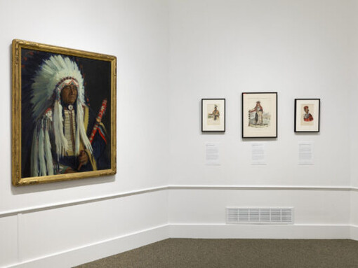 Place of intersection. Survivance in the american west, exhibition view. Courtesy of DeCordova Sculpture Park and Museum