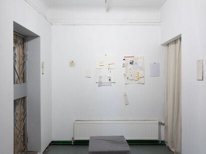Mika Solomon, Warm nevertheless, exhibition view. Courtesy of DOM Gallery. Photo by Ieva Viese