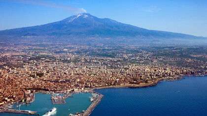 Veduta di Catania