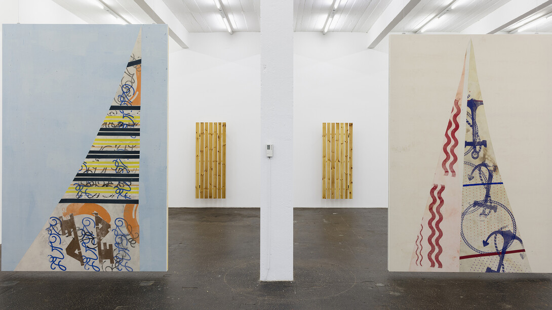 Fredrik Værslev. Courtesy of Kunst Halle Sankt Gallen