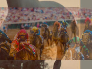 Margaret Innerhofer, Ippodromo II, 2025. Courtesy of Ethan Cohen Gallery