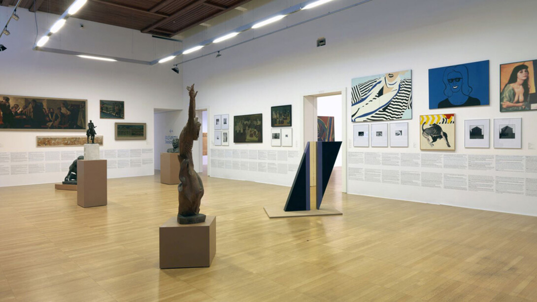 Exhibition from the collections (...), exhibition view. Courtesy of Moderna galerija