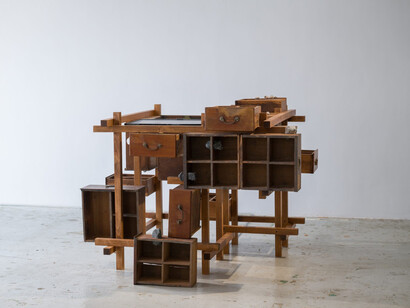 Take turns, exhibition view. Courtesy of Para Site 