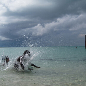LYNDA CHURILLA, BAHAMIAN RECESS,	2012, ARCHIVAL DIGITAL C-PRINT