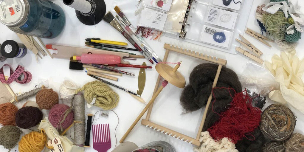 In the Studio. Courtesy of Sara Kay Gallery