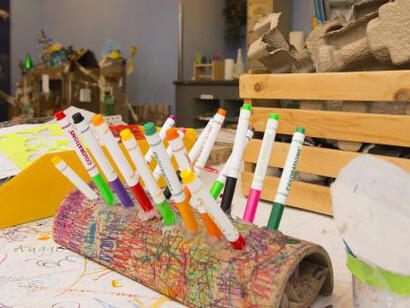 Maker Studio. Courtesy of Portland Children's Museum