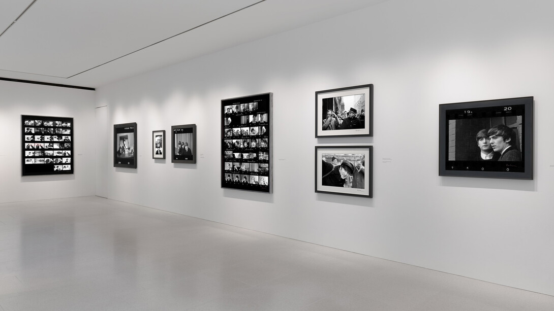 Paul McCartney, Rearview mirror: Liverpool–London–Paris, exhibition view. Courtesy of Gagosian 