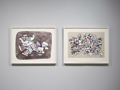 Jean Dubuffet, Installation View