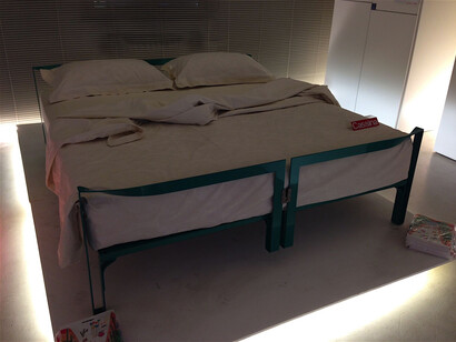 Letto Vanessa, design Tobia Scarpa, 1959