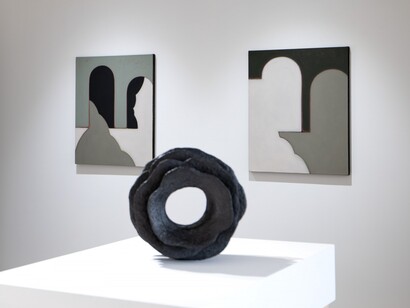 Mirena Kim, Portmanteau, exhibition view. Courtesy of Patricia Sweetow Gallery 