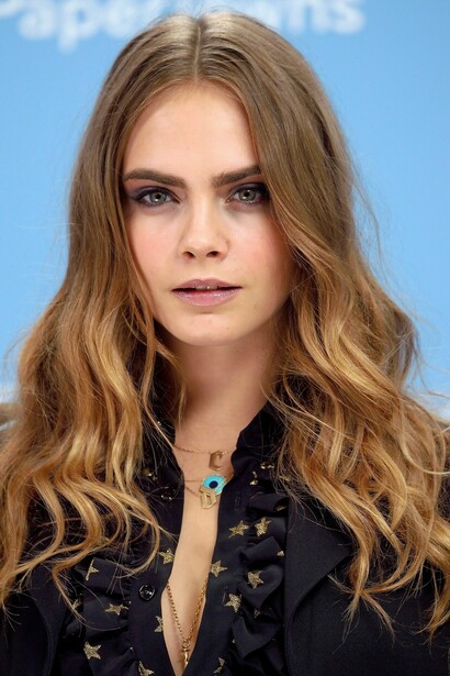 Cara Delevingne en un photocall