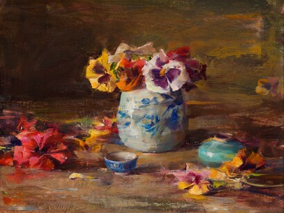 Quang Ho, Pansies, 2024. Courtesy of Gallery 1261