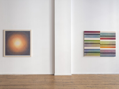 Myles Bennett, Unsubstantial territories, exhibition view. Courtesy of JDJ