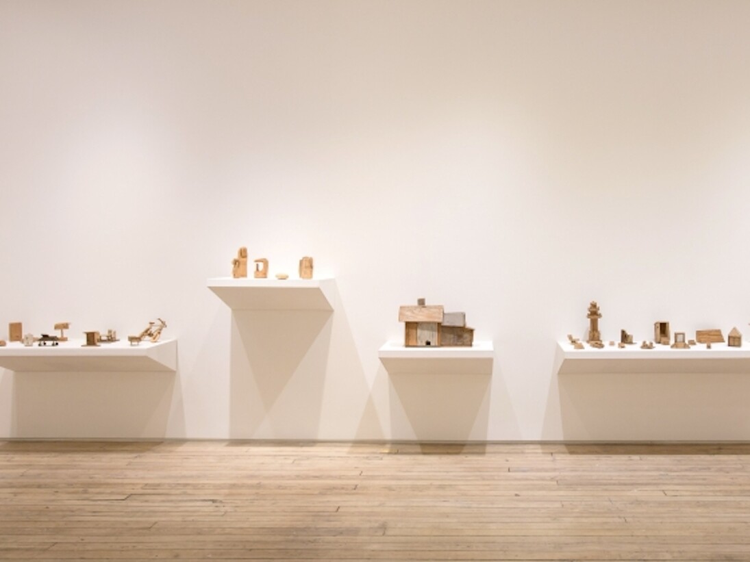 John Byam. Unearthed, exhibition view. Courtesy of Andrew Edlin Gallery