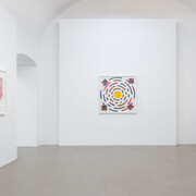 Stephen Willats, Silent influencer, ausstellungsansicht. Mit freundlicher genehmigung der Charim Gallery. Foto von Flavio Palasciano