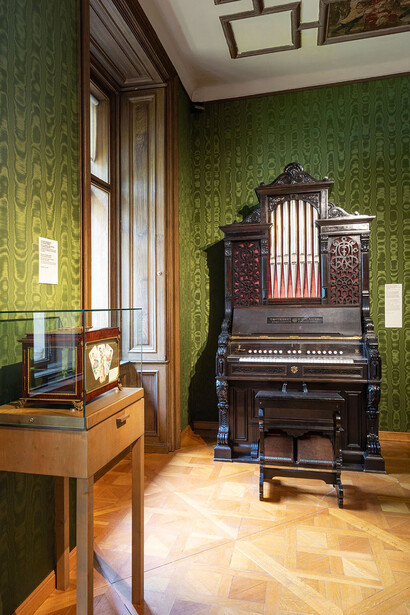 Johann Strauss Wohnung, ausstellungsansicht. Mit freundlicher genehmigung des Musa Museums