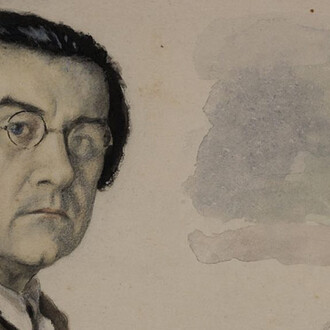 Ivan Kliun, Portrait of Kazimir Malevich, 1933. Cortesía del Museo Ruso