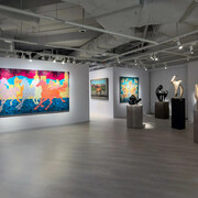 Various artists, A ride in fantasies, exhibition view. Courtesy of Kwai Fung Hin Art Gallery