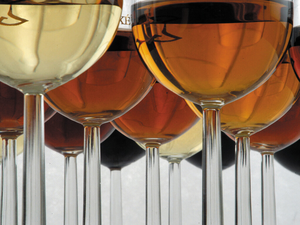 Copas de vino andaluz