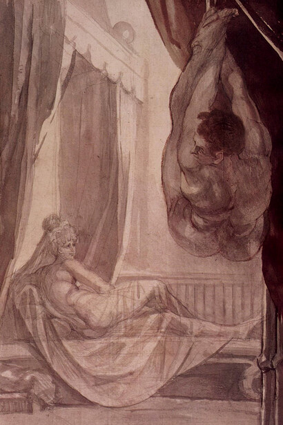 Johann Heinrich Füssli, Brunhilde observa a Gunther (1807)