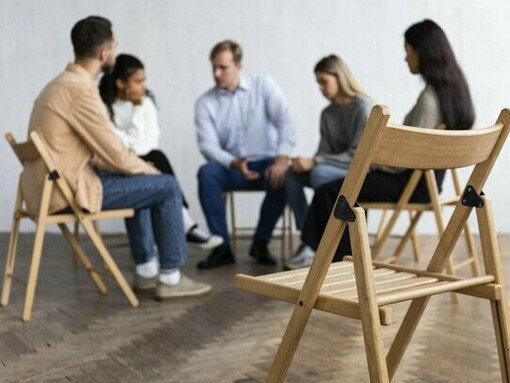 Even in a circle, stability depends on the cohesion beneath the surface