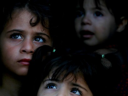 Niños refugiados sirios