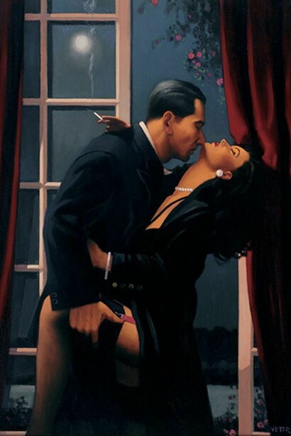 Jack Vettriano, Night Geometry, Provenance: Private Collection, UK