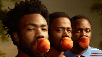 The stars of Atlanta: Donald Glover, Keith Stanfield and Brian Tyree Henry