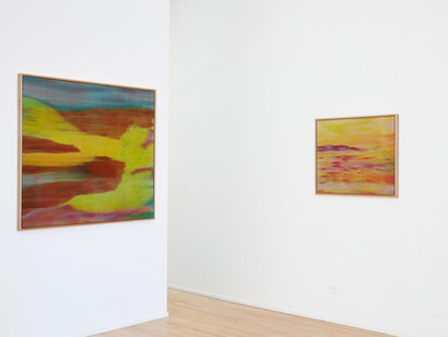 Hildur Ásgeirsdóttir Jónsson, Glacial landscapes, exhibition view. Courtesy of Andrew Rafacz 