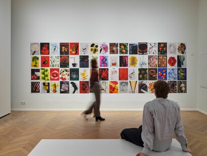 Foto: Hans Hansen, ausstellungsansicht. Mit freundlicher genehmigung des Museums für Kunst und Gewerbe Hamburg