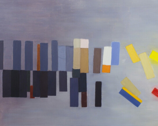Wilhelmina Barns-Graham, Bridal Party 2, 1987. Courtesy of Waterhouse & Dodd