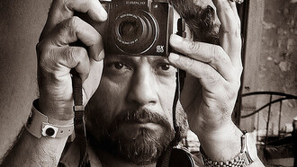 O fotógrafo indiano Pablo Bartholomew