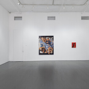 Oscar yi Hou, Nightcrawling, exhibition view. Courtesy of James Fuentes Gallery 