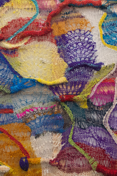 Channing Hansen, Light reading (detail), 2026. Courtesy of Susan Inglett Gallery