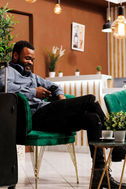 Airport lounges make air travel more comfortable, productive, and less stressful