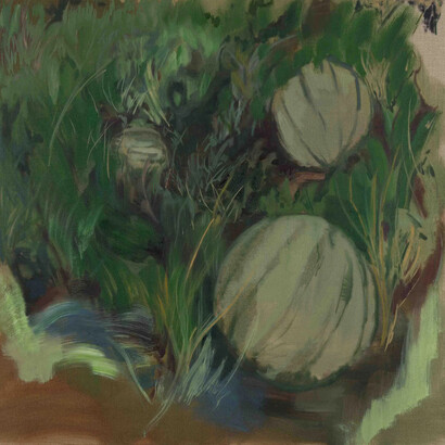 Shaqúelle Whyte, Fruit stand (detail), 2026. Courtesy of Pippy Houldsworth Gallery