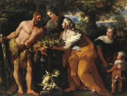 Ercole nel giardino delle Esperidi