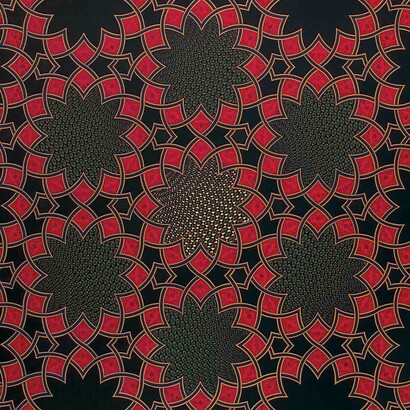 Aisha Khalid, Pattern to follow, 99 x 165 cm. Courtesy of National Gallery of Denmark