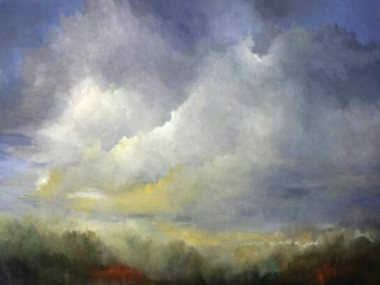Karen Keil Brown, Day Dreaming, Oil on Canvas, 30" x 40"