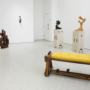 Vincent Pocsik, Could be gardens, exhibition view. Courtesy of Nazarian / Curcio Gallery