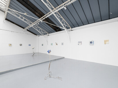Apollinaria Broche, The unspoken rules of secret play, exhibition view. Courtesy of Galerie Hussenot