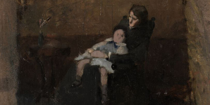 The Loaded Brush. Courtesy of PAFA